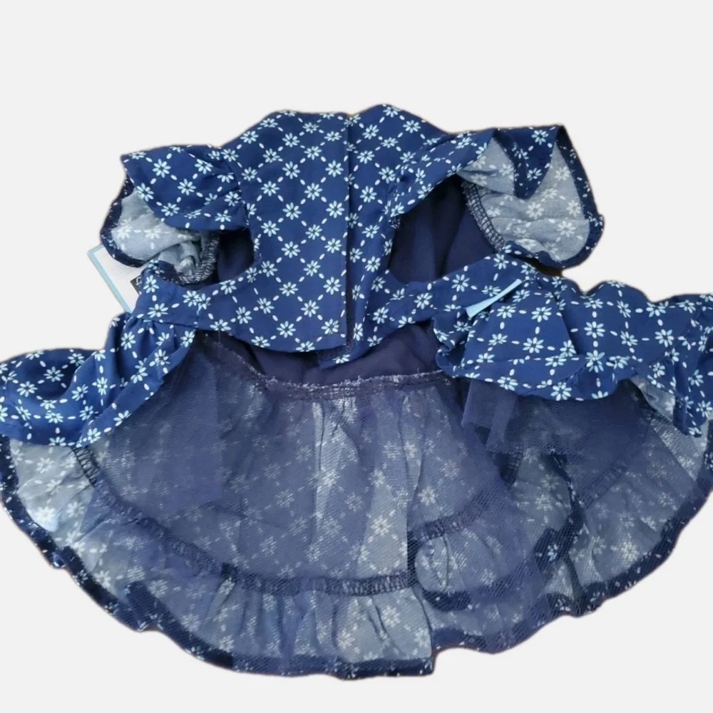 Draper James Floral Wrap Dog Dress S